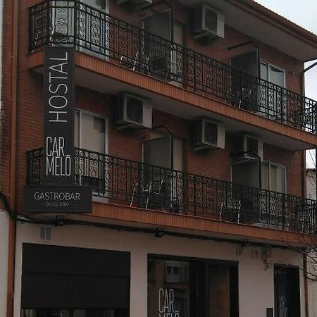 Hostal Gastrobar Carmelo Villarejo de Salvanés Exteriör bild