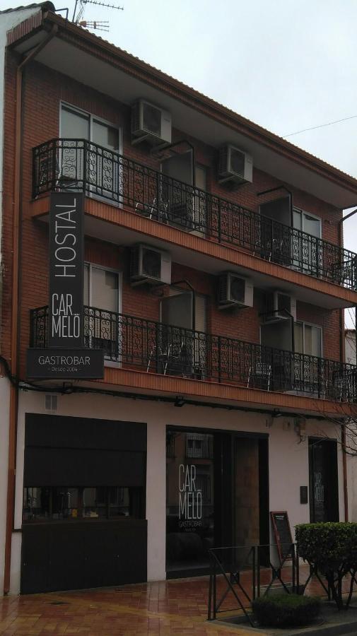 Hostal Gastrobar Carmelo Villarejo de Salvanés Exteriör bild